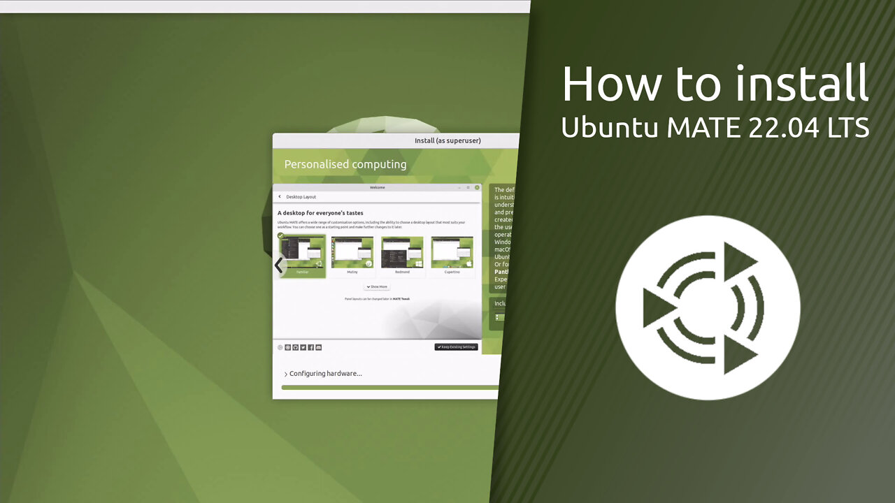 How to install Ubuntu MATE 22.04 LTS