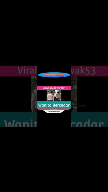 #viralshorts #wanita #bercadar todongkan #senjata ke anggota #paspampres