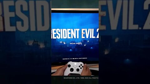 Resident Evil 2 Remake no Xbox Series S - Esquenta para RE4 Remake. #residentevil#xboxseriess#short