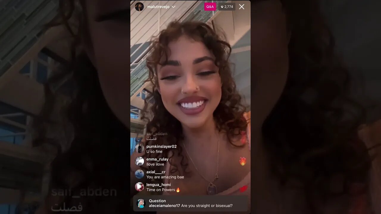 Malu Trevejo On Instagram Live Revealing What Her Next Music Album Is About (11/04/23)