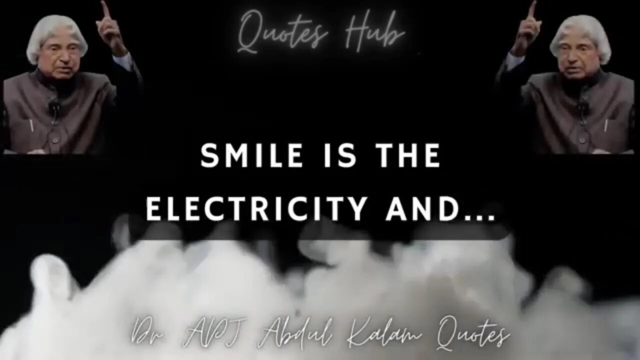 One of the Most Inspiring Quotes from APJ Abdul Kalam || Quotes Hub