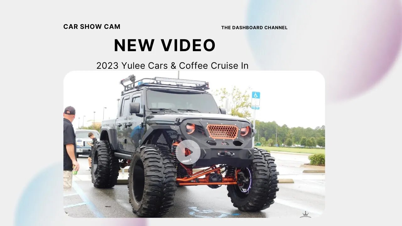 2023 August Yulee Cars & Coffee Dash Cam