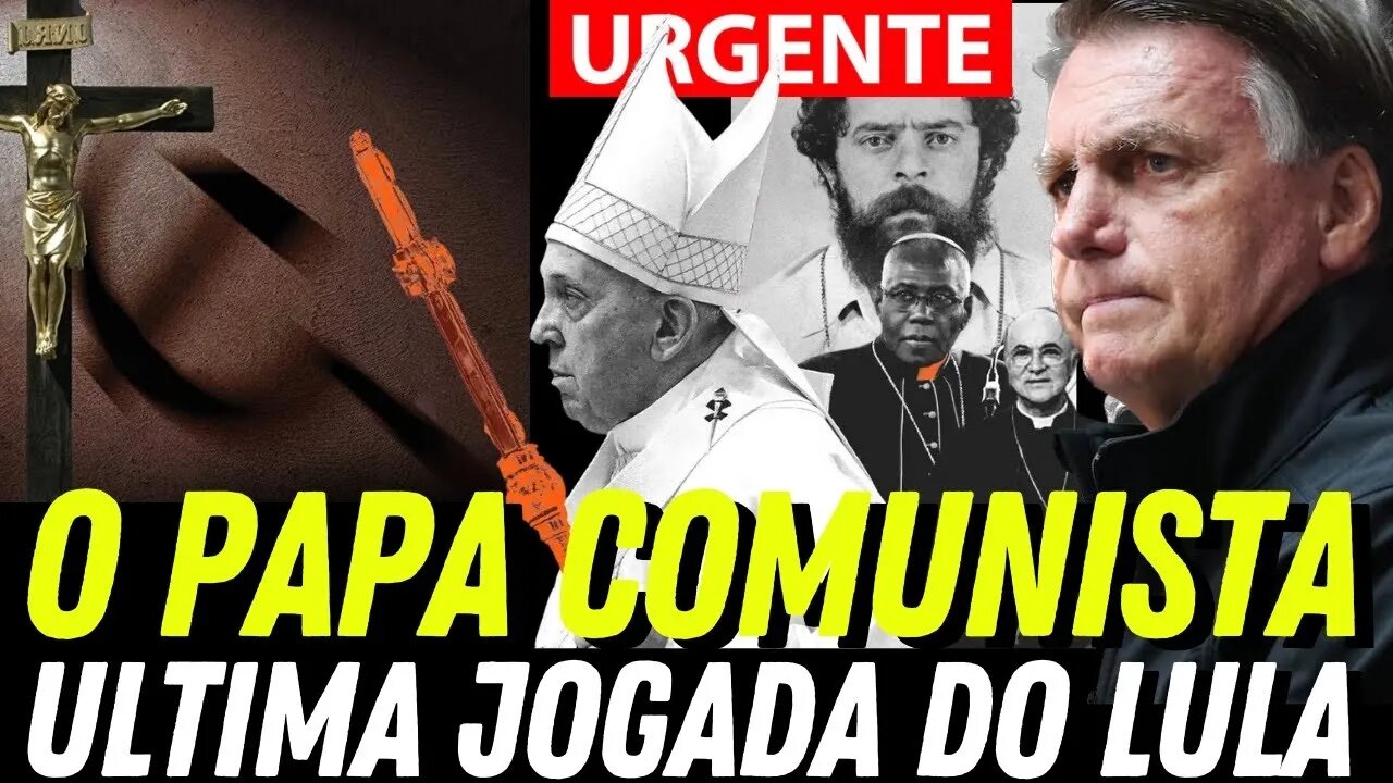 Xeque mate o PAPA e LULA porque tanto amor? será as malas ?