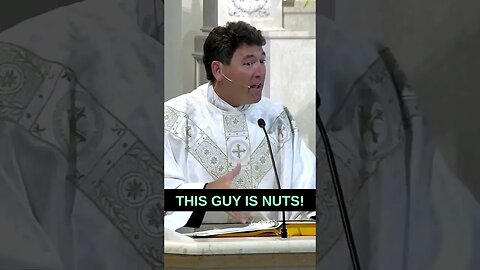 This Jesus guy is nuts? #shorts #shortsvideo #catholic #homily #Jesus #frmikeoconnor #frmikeshmitz