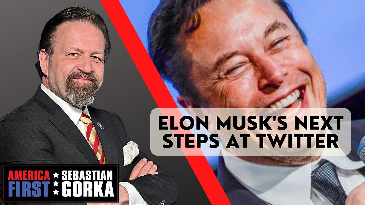 Elon Musk's next steps at Twitter. James Lawrence with Sebastian Gorka on AMERICA First