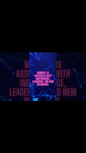 The Power of Number 1: Independence and Leadership