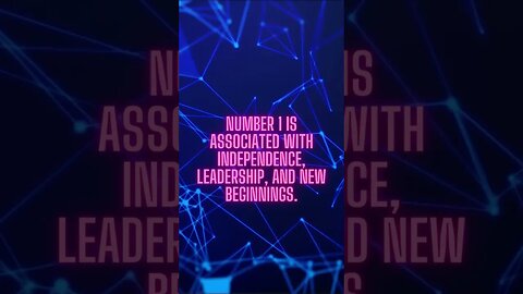 The Power of Number 1: Independence and Leadership