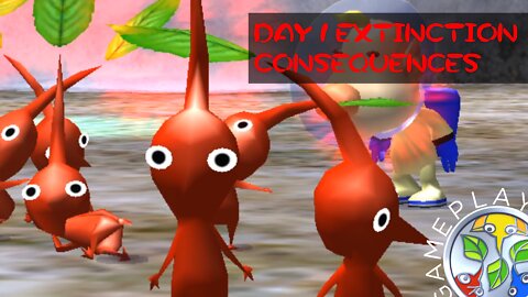 Day 1 Extinction Glitch in Pikmin 2