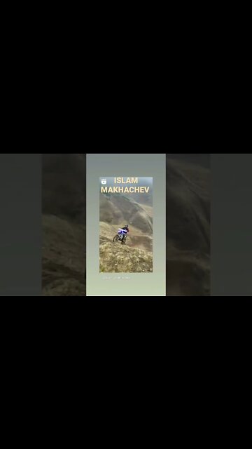 Islam makhachev on mountain Bike #shorts