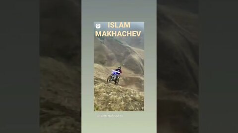 Islam makhachev on mountain Bike #shorts