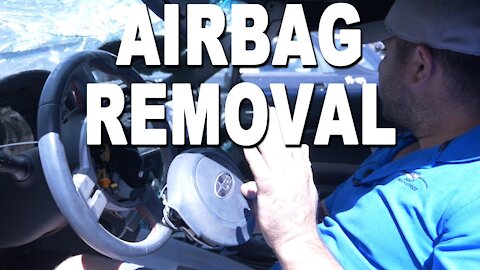 How to remove an airbag - 2014 Subaru BRZ