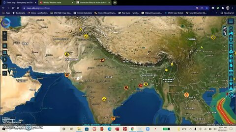 STAR FORT ENERGY PROOF, Solar weather continued, Earthquakes and volcanoes(quick look)