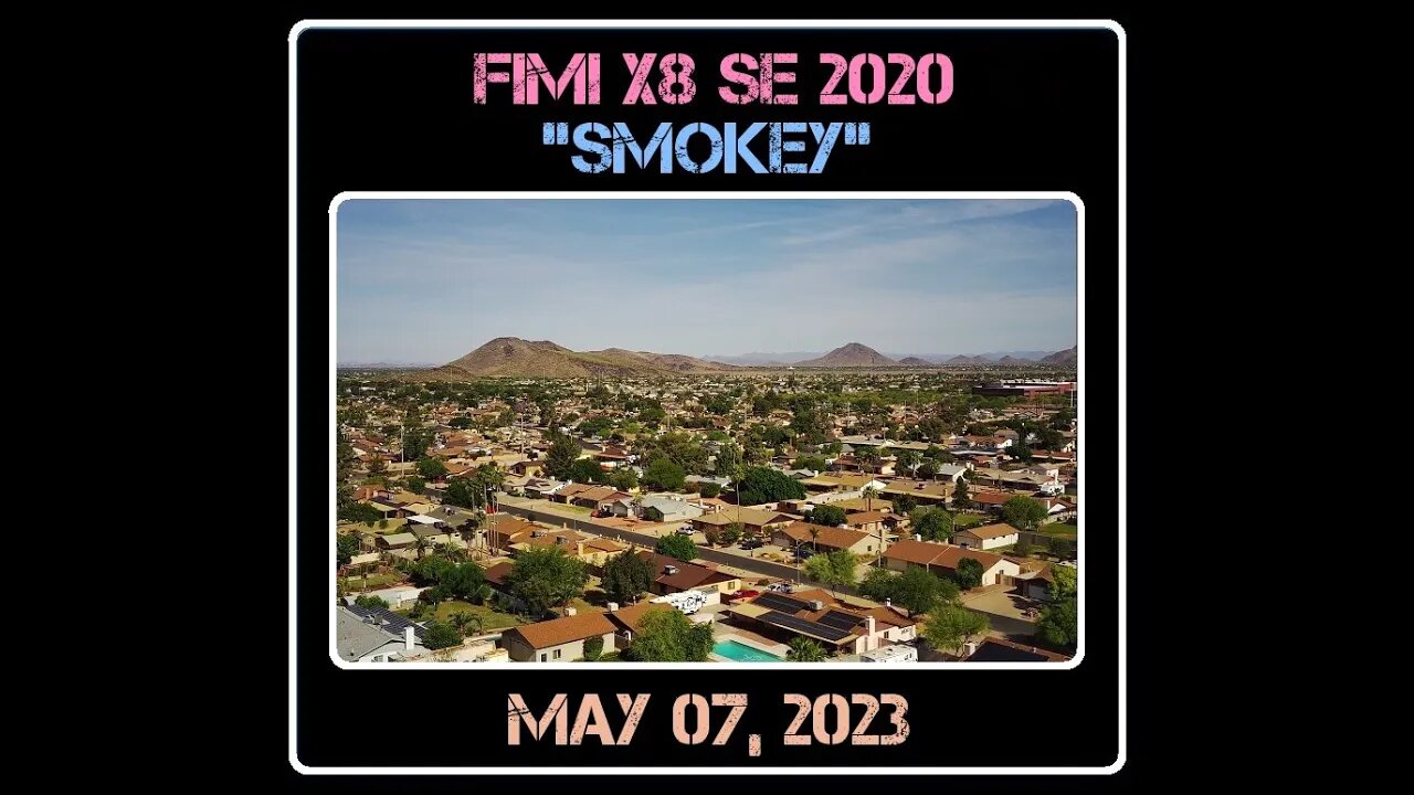 Fimi X8 SE 2020 Drone "Smokey" - 04/07/23