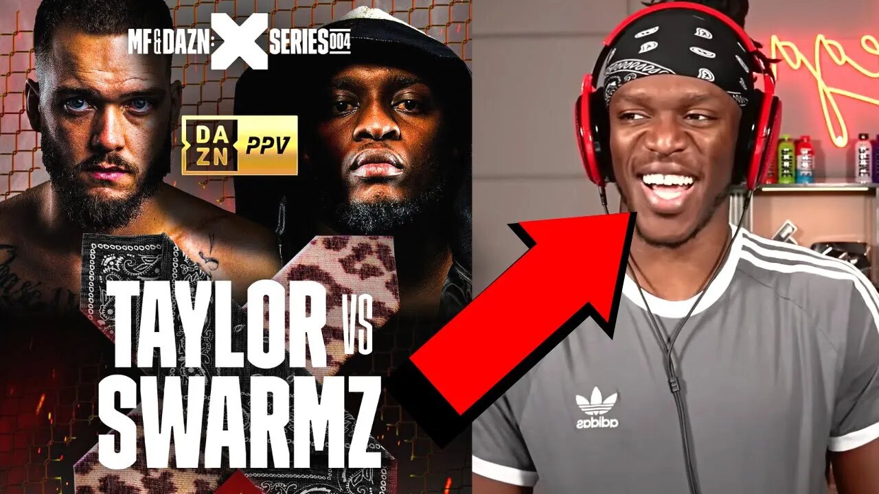 KSI REACTS TO RYAN TAYLOR VS SWARMZ CONFIRMED