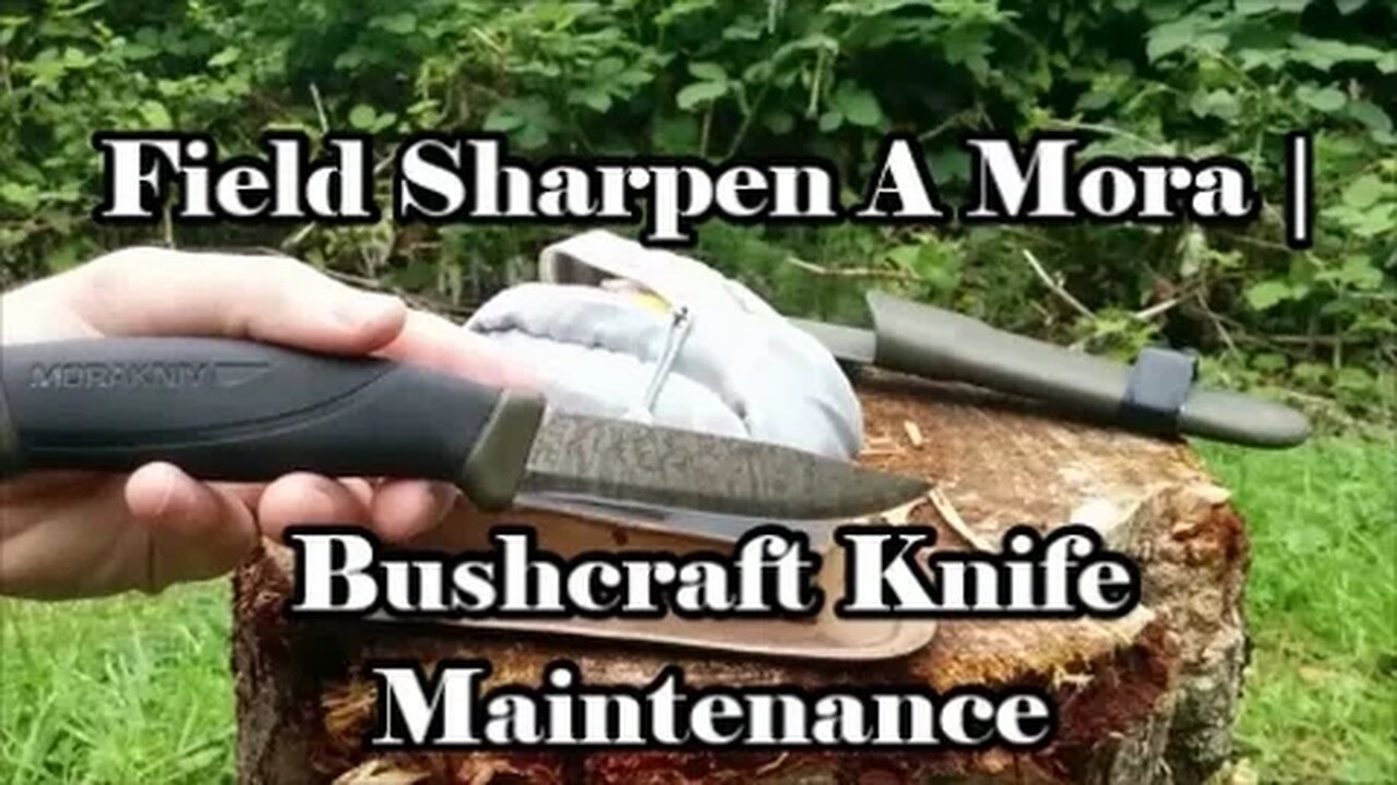 How to Field Sharpen a Mora Companion