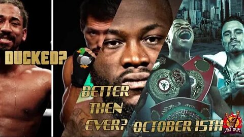 WILDER BACK BETTER THEN EVER? | DID ANDRADE DUCK JANIBEK? | HANEY vs KAMBOSOS OCT 15 | #TWT