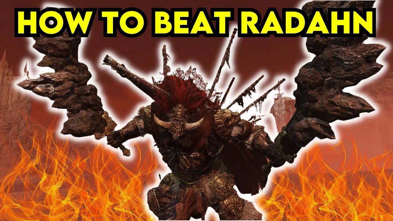 How to EASILY Beat STARSCOURGE RADAHN in Elden Ring