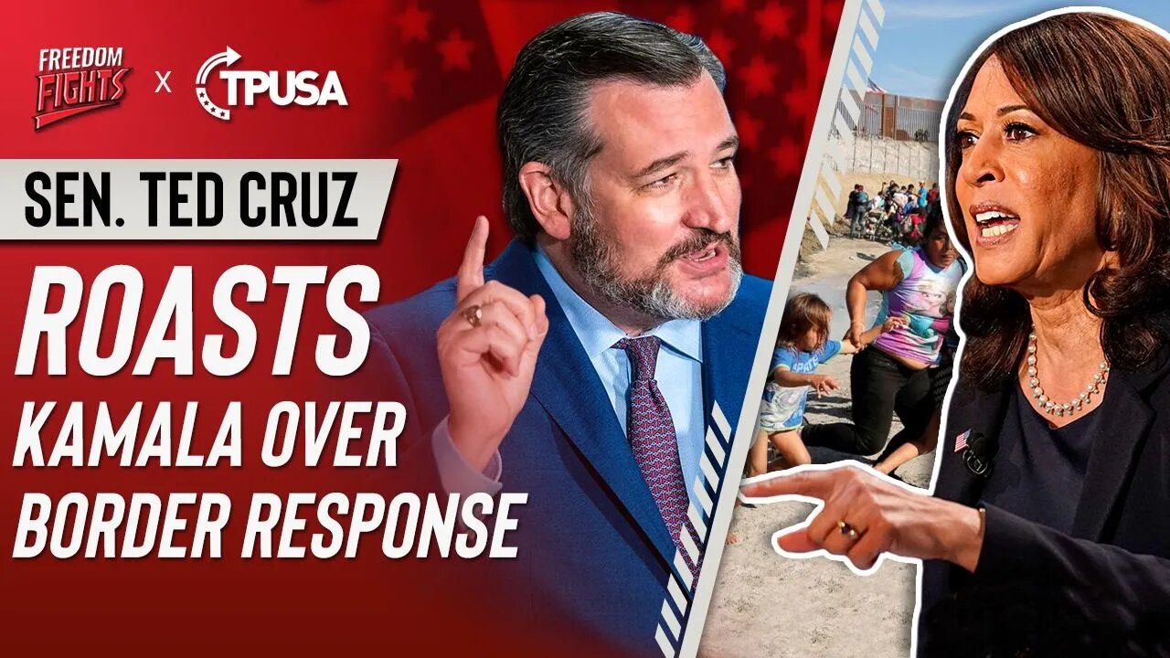 Senator Ted Cruz ROASTS Kamala Harris on Border Response