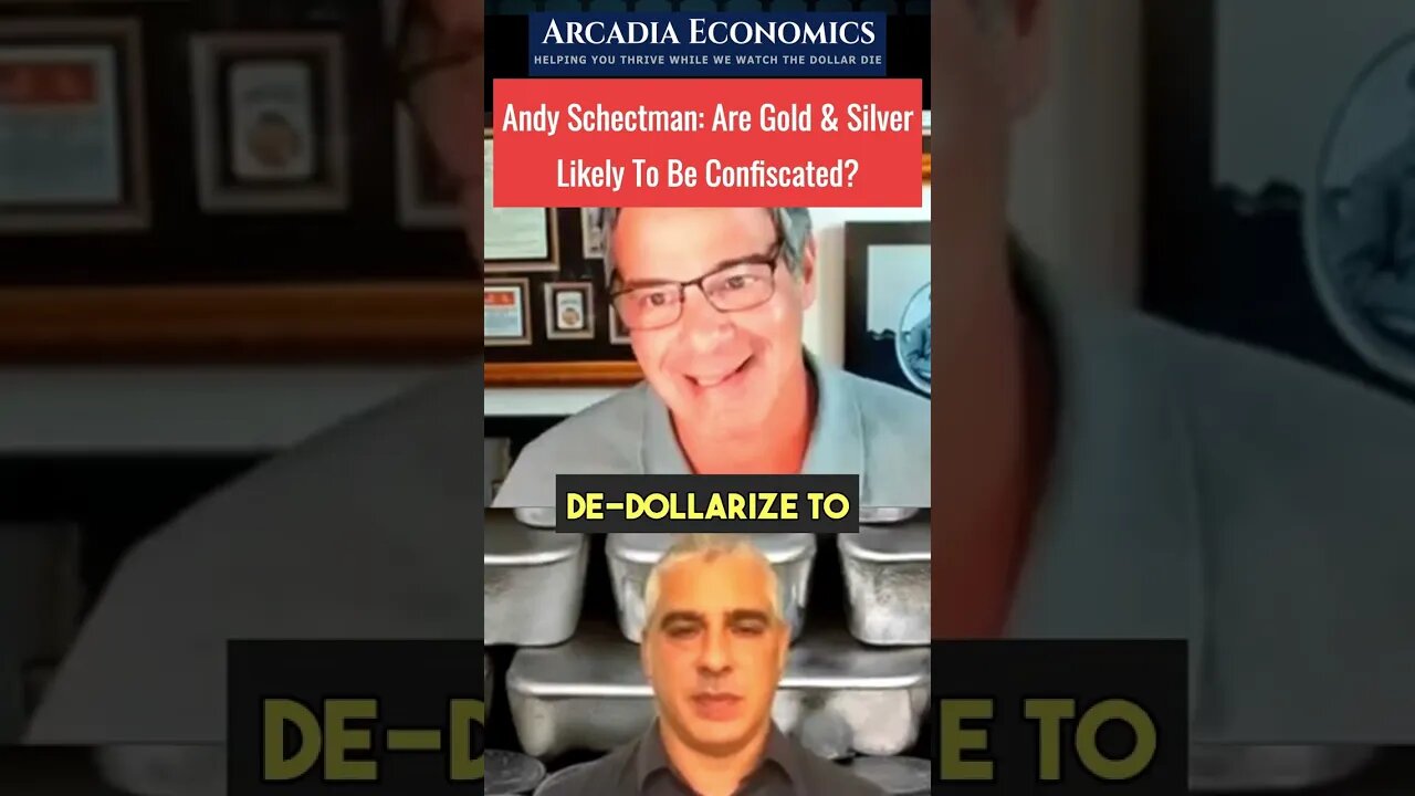 #AndySchectman : Are #Gold & #Silver Likely To Be Confiscated