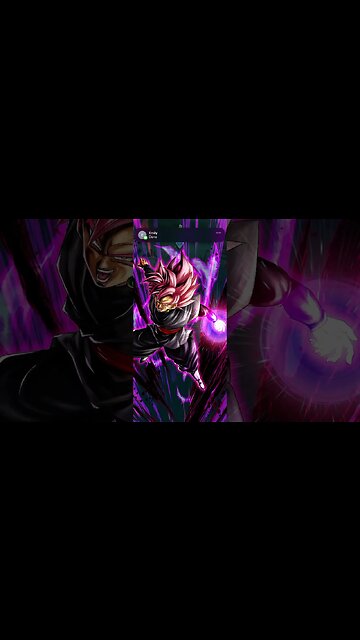 Dragon Ball Legends - Super Saiyan Rose Goku Black Artwork Showcase (DBL35-09E)