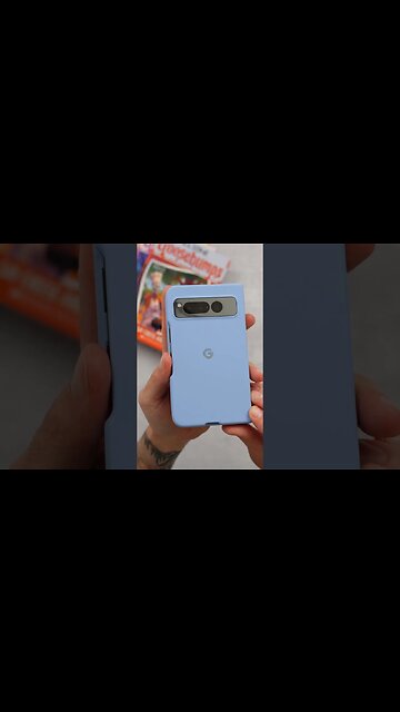 WDYT Of The Bay Blue Google Pixel Fold Silicone Case?