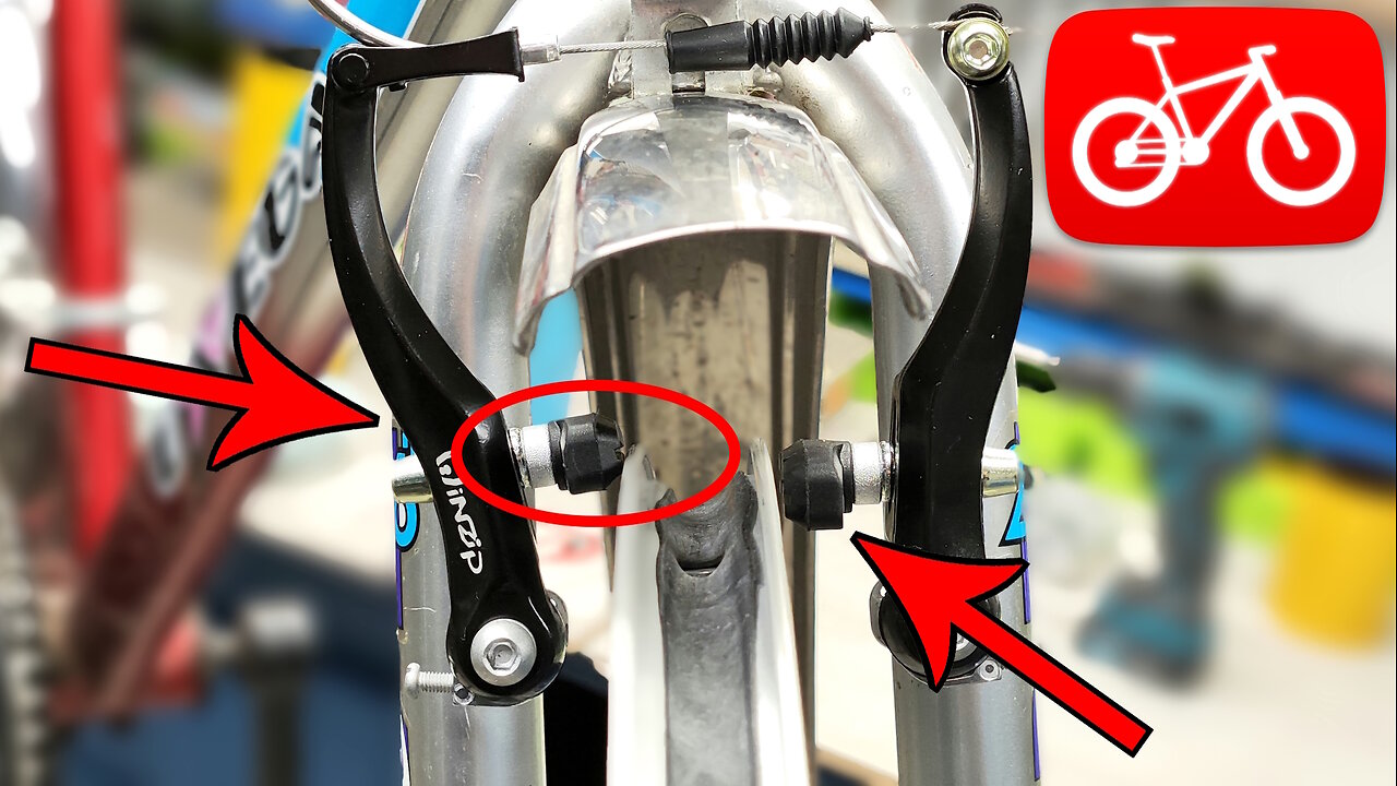 How can I improve the braking of my bike? Replacing a bicycle brake | V-BRAKE