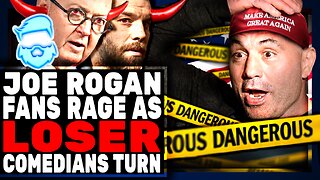 Joe Rogan Fans BLASTED As Losers As Media Claims They Turned On Him After Trump Endorsement!