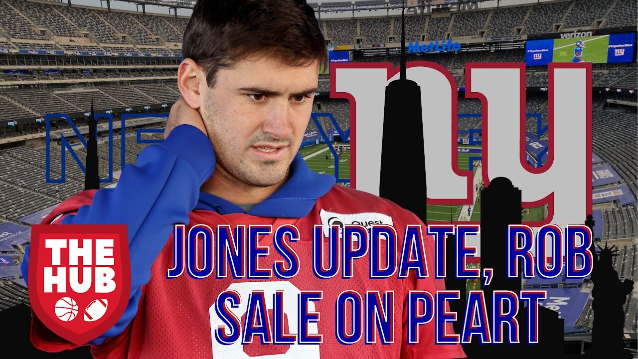 Daniel Jones Neck Injury Update | Rob Sale on Matt Peart