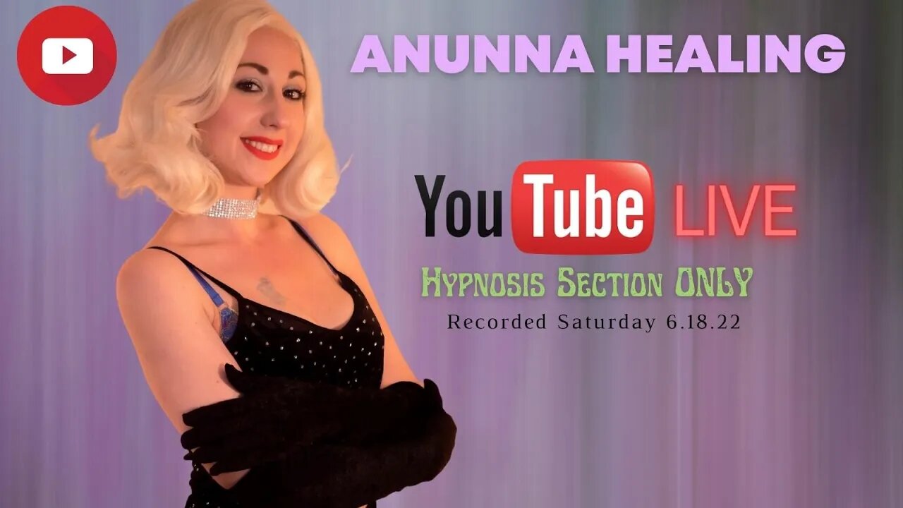 Hypnosis section from the Live Event 18th June! (Female #hypnotic Voice, #asmr)