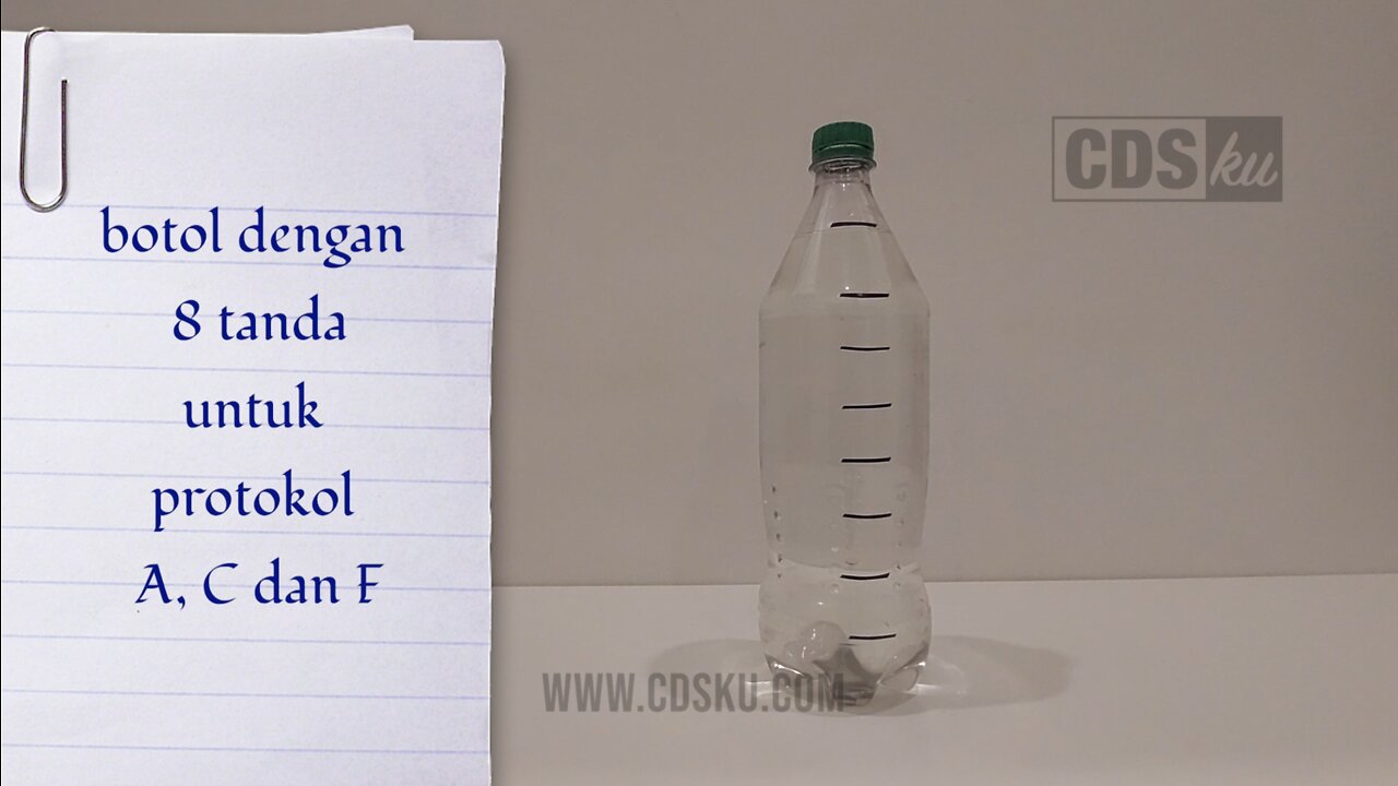 SERI DASAR CDS - Persiapan botol minum
