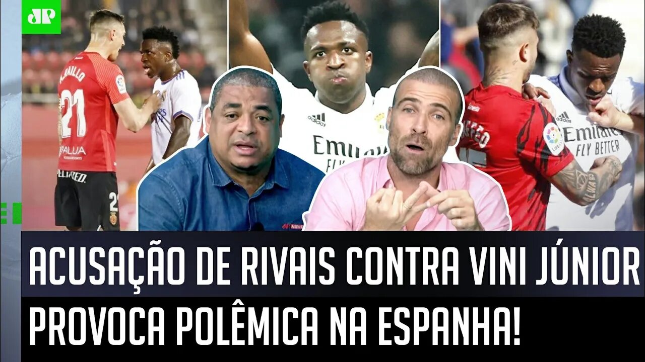 SERÁ? "Gente, os RIVAIS agora tão DIZENDO que o Vinicius Júnior..." ACUSAÇÃO contra Vini GERA DEBATE