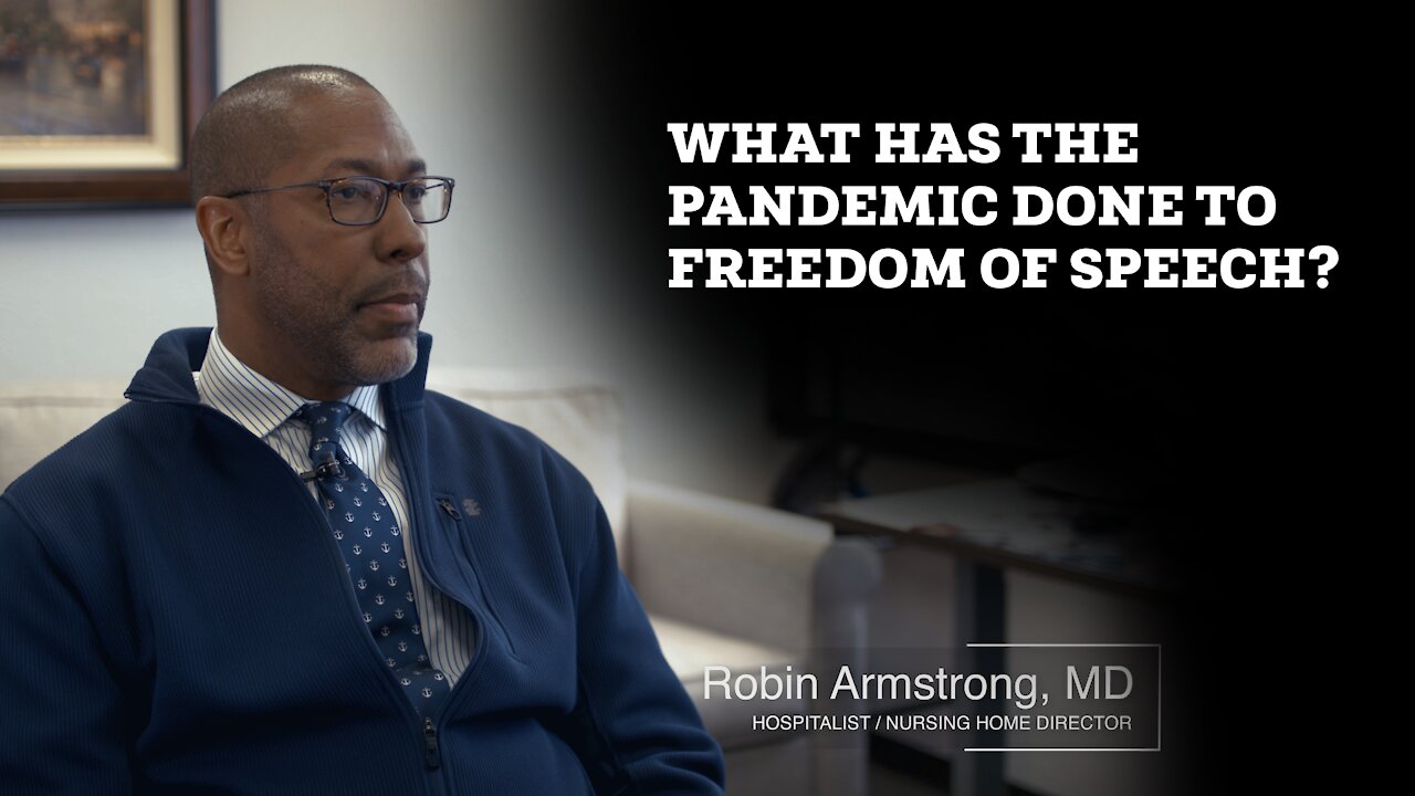 UNSEEN CLIP From the movie: What has the Pandemic done for Freedom of Speech? With Dr. Armstrong!