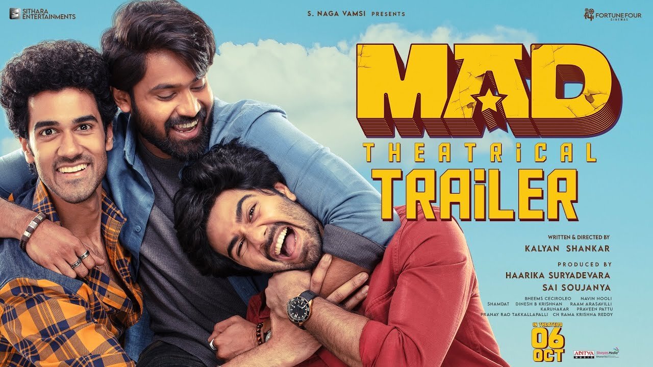 Mad Telugu Movie trailer film starring in lead roles