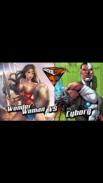WONDER WOMAN Vs. CYBORG - Comic Book Battles: Who Would Win In A Fight?