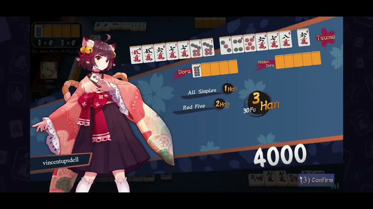 Mahjong Soul 2023 Ep. 18 (Open Hand Match)