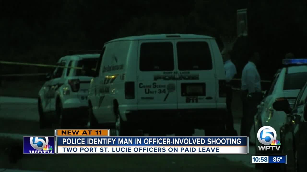 Port St. Lucie police release new details about deadly officer-involved shooting