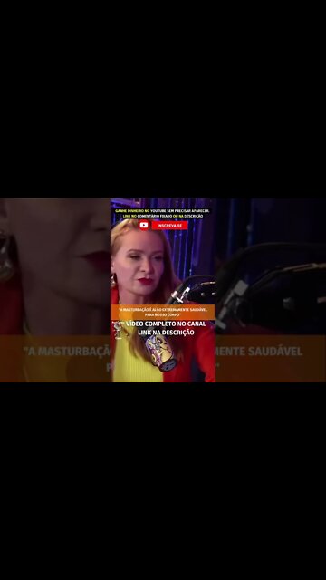 CÁTIA DAMASCEDO SOBRE M@STURBAÇ@O #shorts #masturbação #masturbacao