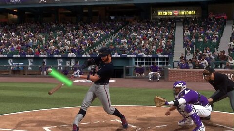 MLB The Show 22 3- run HR (24a)