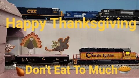 Answer to @DruSteel69 Thanksgiving float challenge #thanksgivingtrainfloatchallenge