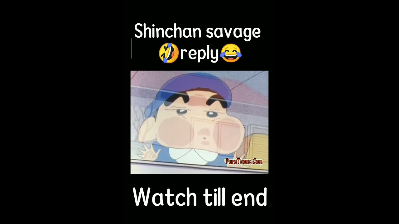 Shinchan savage reply