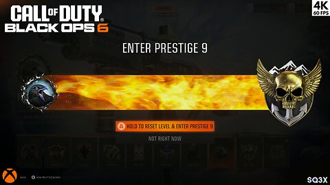 Entering PRESTIGE 9 💀 CALL OF DUTY: BLACK OPS 6