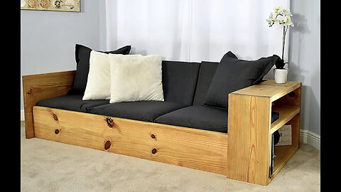 DIY Sofa Bed / Turn this sofa into a BED