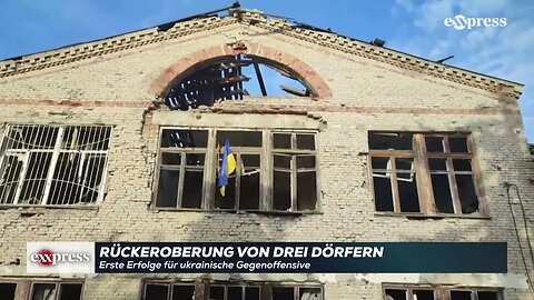 Erste Erfolge für ukrainische Gegenoffensive