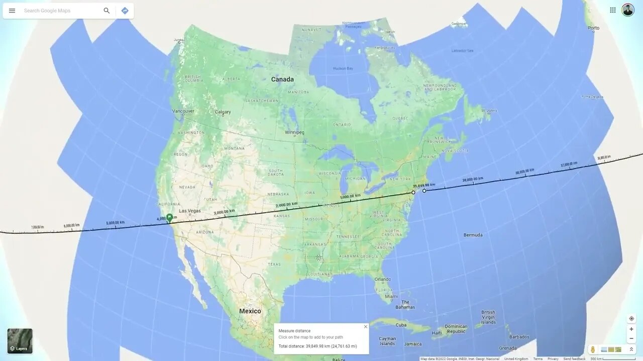 What does the speed of light look like on earth