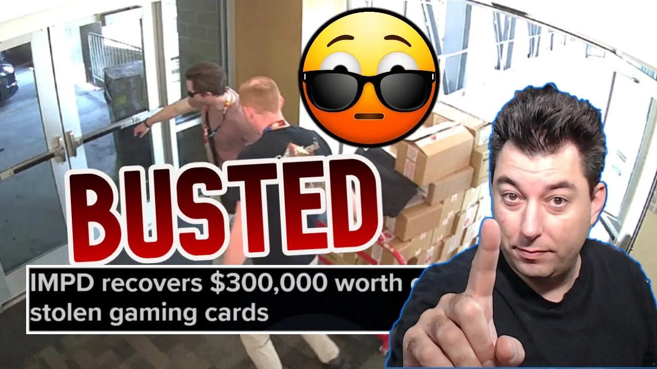 BUSTED GenCon Recovers A Massive Amount Of Trading Cards