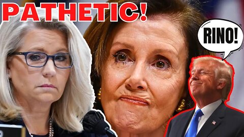 Rino Liz Cheney PATHETICALLY SLURPS Nancy Pelosi! TRANSFORMATION To The DARK SIDE is COMPLETE!