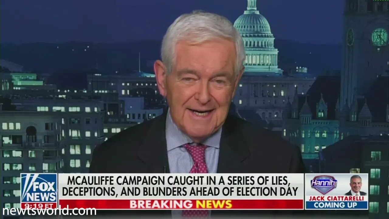 Newt Gingrich on Fox News Channel's Hannity | November 1, 2021