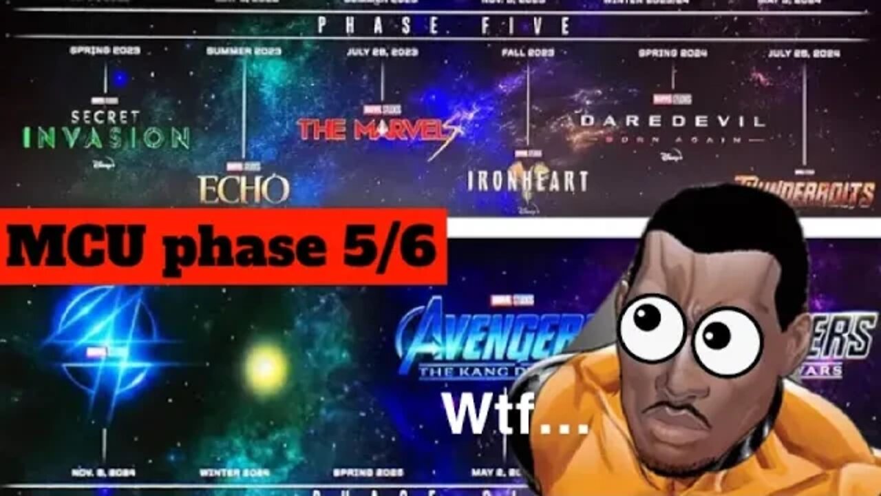 Marvel Phase 5 and 6 are DOA