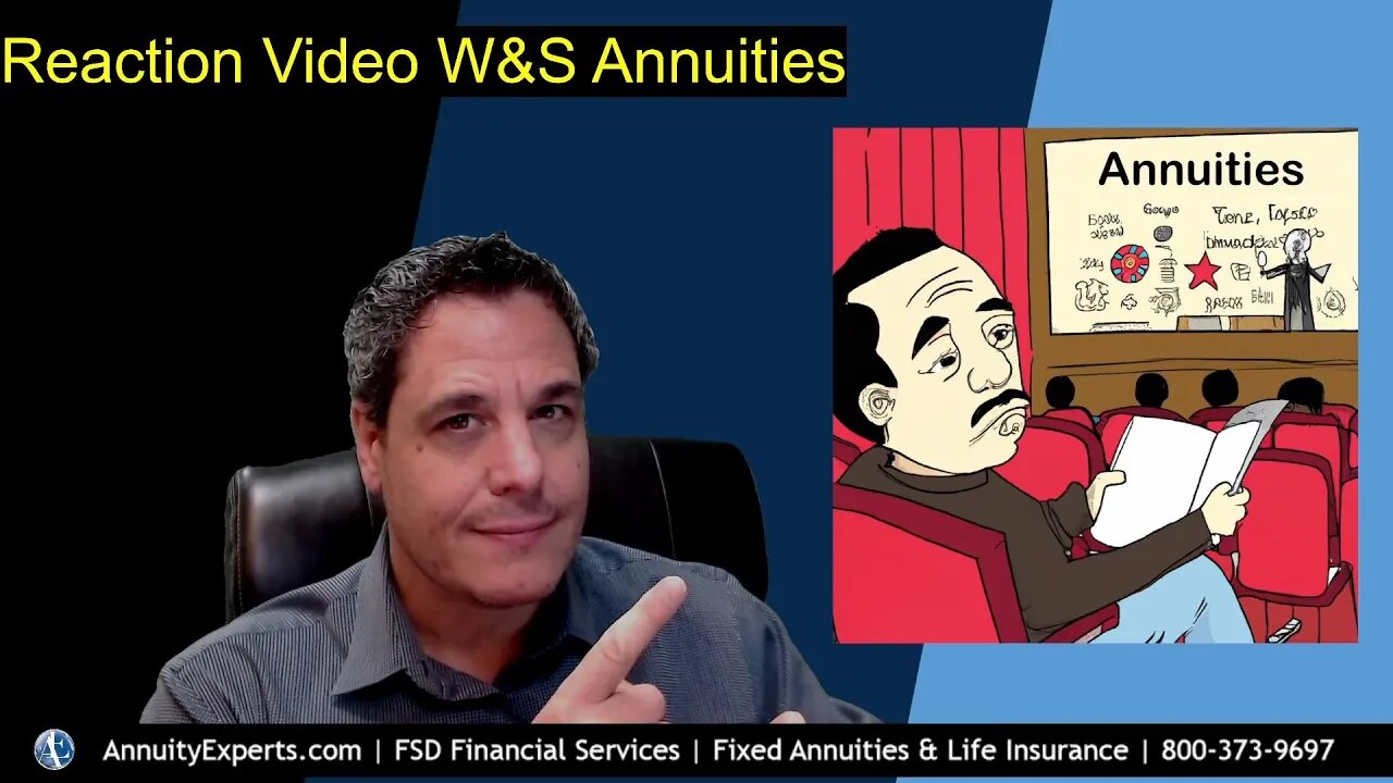 Reaction Video for Annuity Awareness Month | "See how annuities can help you relax and say “Ahhh…”