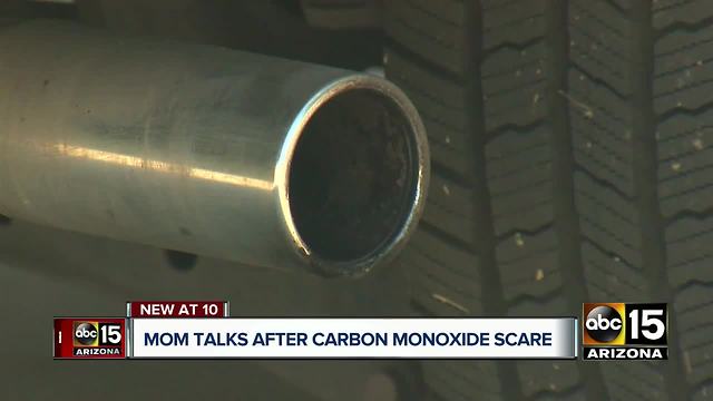 Valley mom talks after carbon monoxide scare